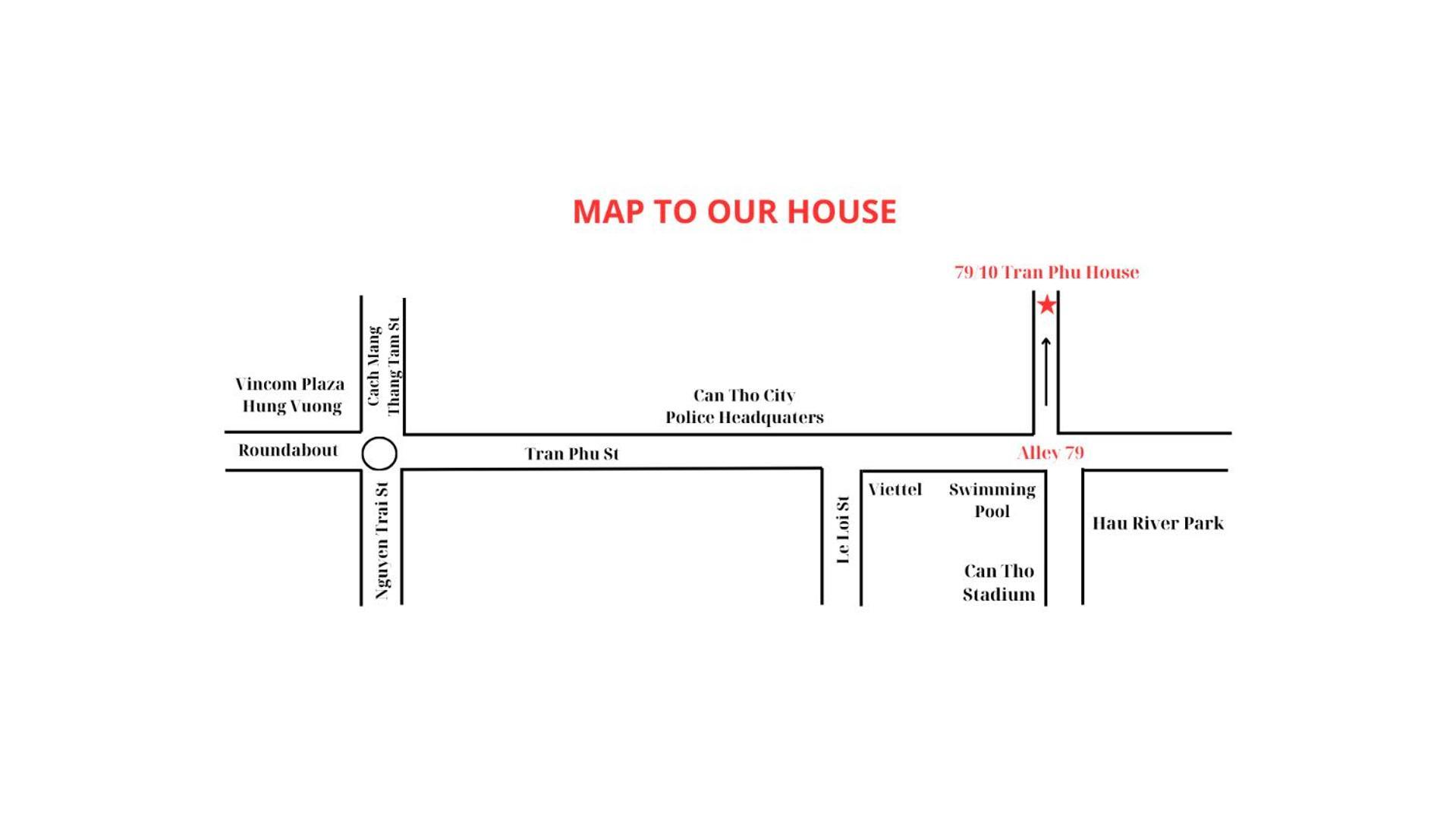 Tran Phu Riverside House Cần Thơ Exterior foto
